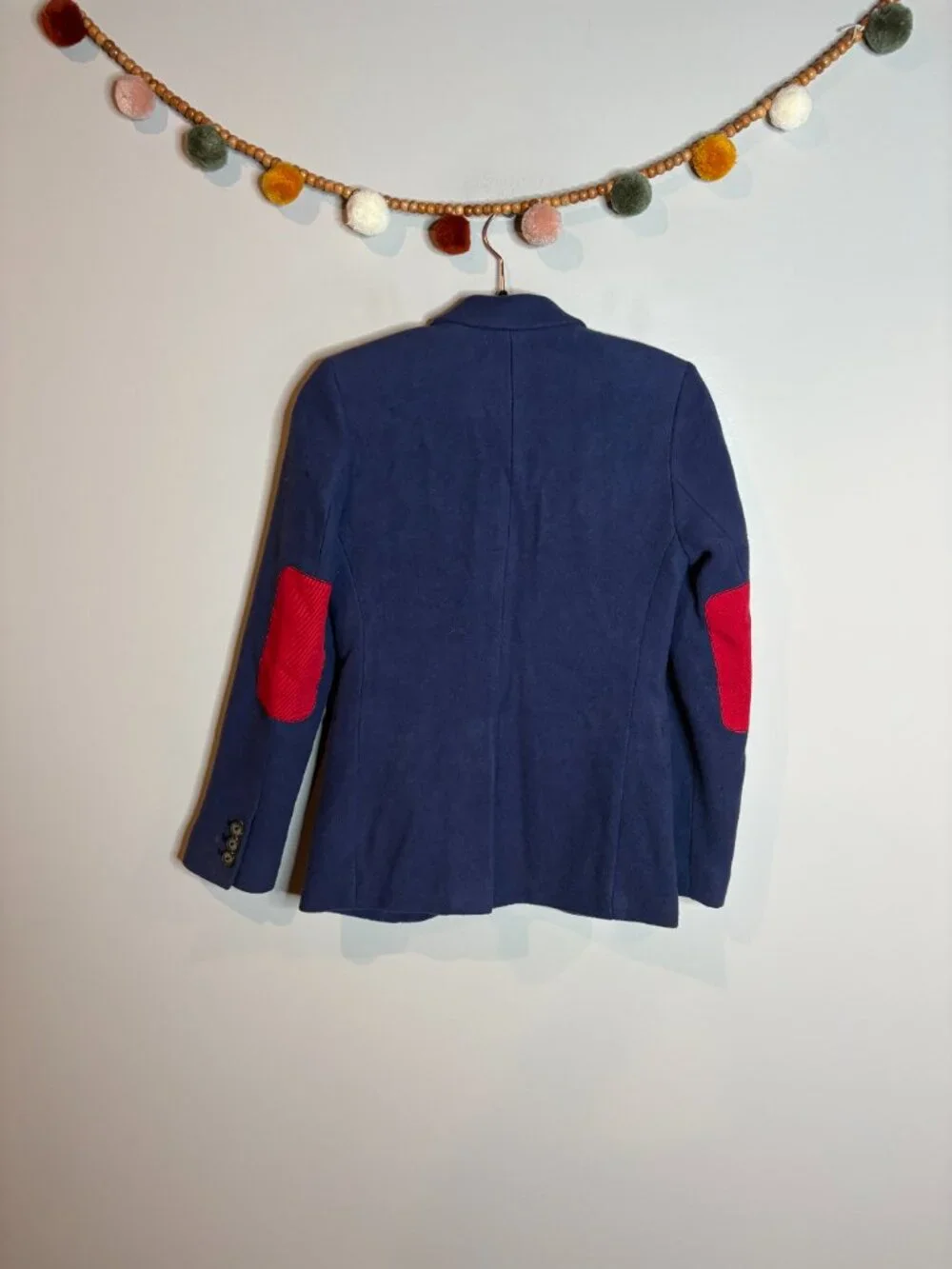 Johnnie B. Boden navy wool blend blazer jacket